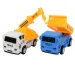 Truck Working: set di giocattoli da costruzione a 7 pezzi con auto, veicoli e accessori a volano
