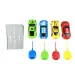 Turbo Racers auto sportiva con lanciatore in vari colori, 1 pezzo