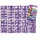 TyToo: Set di stencil per tatuaggi glitter Beasts &amp; Steel