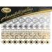 TyToo: Set di tatuaggi dorati 21x15 cm - Bracciale, cavigliera