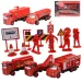 Vigili del Fuoco: Set di camion dei pompieri con accessori
