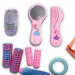 Vouge Girl - Set di bellezza rosa da 12 pezzi con bigodino, occhiali da sole e accessori