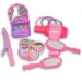 Vouge Girl - Set di bellezza rosa da 9 pezzi con palette di trucco, asciugacapelli e accessori