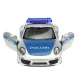 Welly: modello in metallo di auto della polizia Porsche 911, 11 cm