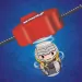 Wooblies pacchetto Marvel con lanciatore 2 pezzi