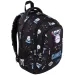 Zaino ergonomico St.Right Blue Gamer, zaino scolastico BP26 39x27x17cm