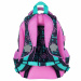 Zaino scolastico MLF Kitty Party con stampa di gattini, 4 scomparti, BPL58 40x29x19 cm