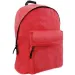 Zaino scolastico Omega a due scomparti, colore rosso, 32x42x16cm