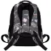 Zaino scolastico grigio con la scritta "St.Right Good Vibes", modello BP58, 40x28x18 cm