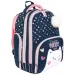 Zaino scolastico premium Kitty a due scomparti, 37x20x31cm