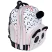 Zaino scolastico premium a due scomparti con panda, 37x20x31cm
