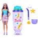 Barbie Reveal Shaker profumata serie con bambola dai capelli viola e cavalluccio marino - Mattel
