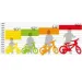 Bicicletta per bambini Hello Kitty rosa e bianca, misura 14 - bici Dino Bikes