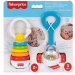Fisher-Price: set di 2 sonagli colorati per bebè - Mattel