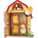 Gioco educativo in legno Montessori famiglia di galline di campagna - Lisciani