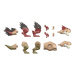 Jurassic World: Mayhem Mix-Ups T-Rex dinosauro mutante fai-da-te - Mattel