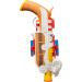 Nerf: One Piece Going Merry Blaster lanciacolpi in gommapiuma - Hasbro