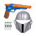 Nerf: Star Wars Il Mandaloriano Maschera e pistola spara dardi in gommapiuma - Hasbro