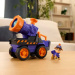 Paw Patrol Rubble e la sua squadra Mix veicolo lancia-proiettili set di gioco - Spin Master