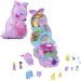 Polly Pocket borsa con canguro e animaletti set di gioco - Mattel
